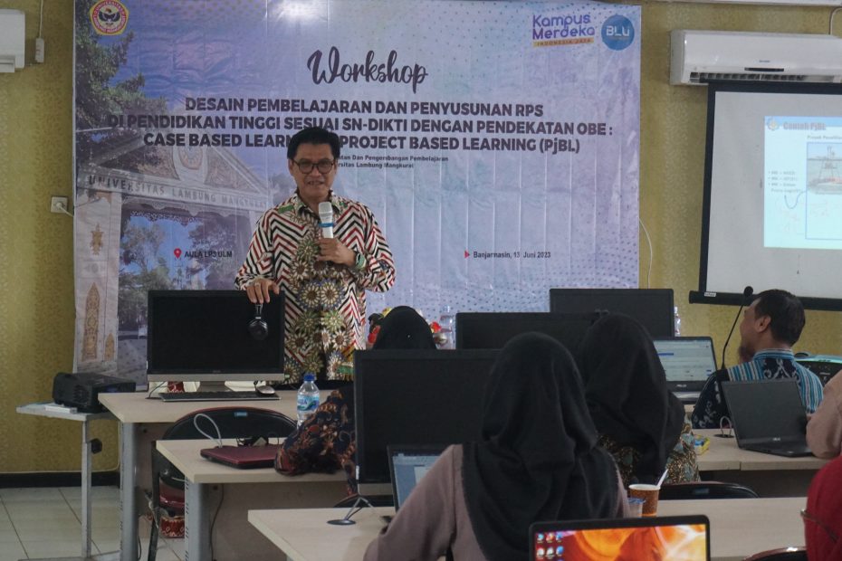 Workshop Desain Pembelajaran Dan Penyusunan RPS Dengan Pendekatan OBE – LP3